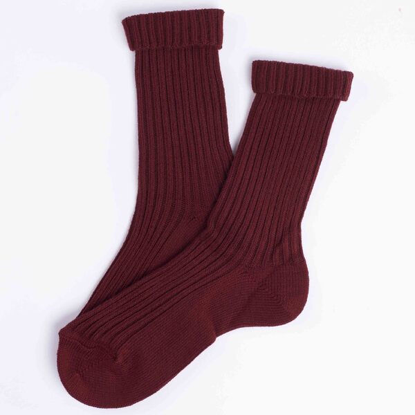 OROBLU All Colors Cotton Bootie Socks Redwood