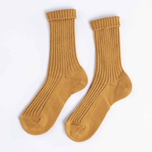 OROBLU All Colors Cotton Bootie Socks Yellow