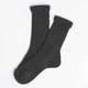 OROBLU All Colors Cotton Bootie Socks Grey